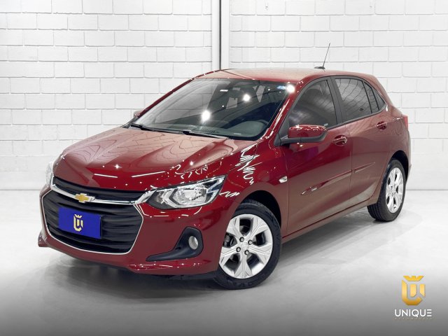 Chevrolet Onix LTZ 2024 vermelho em Indaiatuba: hatch turbo para cidade