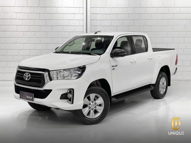 Trabalho pesado com conforto de SUV: Toyota Hilux SR 2019 em Indaiatuba